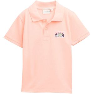 Katoen - T-shirt - Motiefprint - Polokraag - Kwartmouw