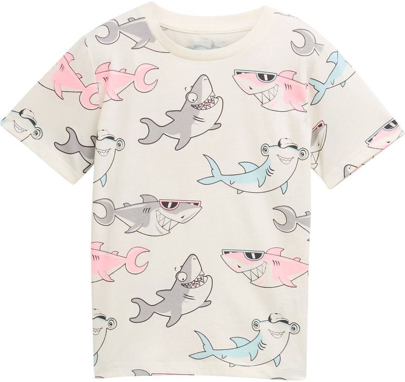 Colorful Shark Design - Bikini - 100% Katoen - Regular Fit