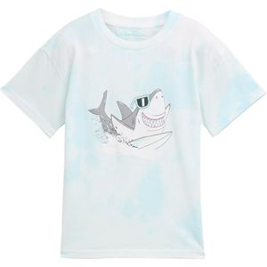 TOM TAILOR - Shirt - Pastelblauw - Lichtgrijs - Pink - Offwhite