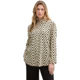 Tom Tailor - Damesblouse - Effen - Mix van Linnen en Viscose