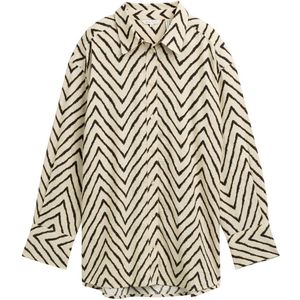 Tom Tailor - Damesblouse - Effen - Mix van Linnen en Viscose