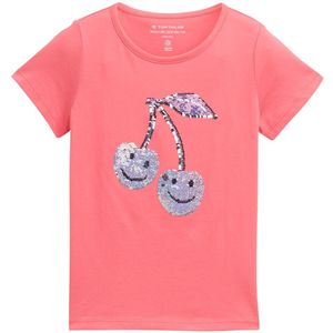 TOM TAILOR T-shirt voor meisjes, 32123 - Pink Dream, 92-98