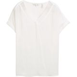 Blouse - Effen - Mousseline - Lange Mouwen - Losse Pasvorm