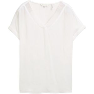 Blouse - Effen - Mousseline - Lange Mouwen - Losse Pasvorm