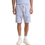 TOM TAILOR - 1045195 Bermuda - Sodalite Blue - Katoen - Dot Structure