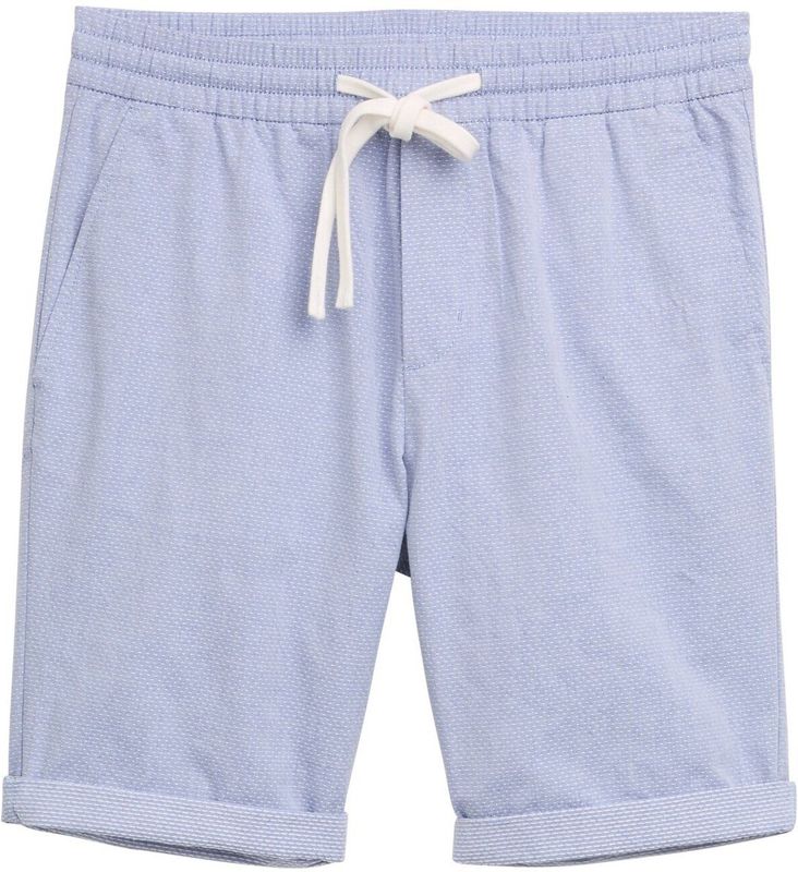 TOM TAILOR - 1045195 Bermuda - Sodalite Blue - Katoen - Dot Structure