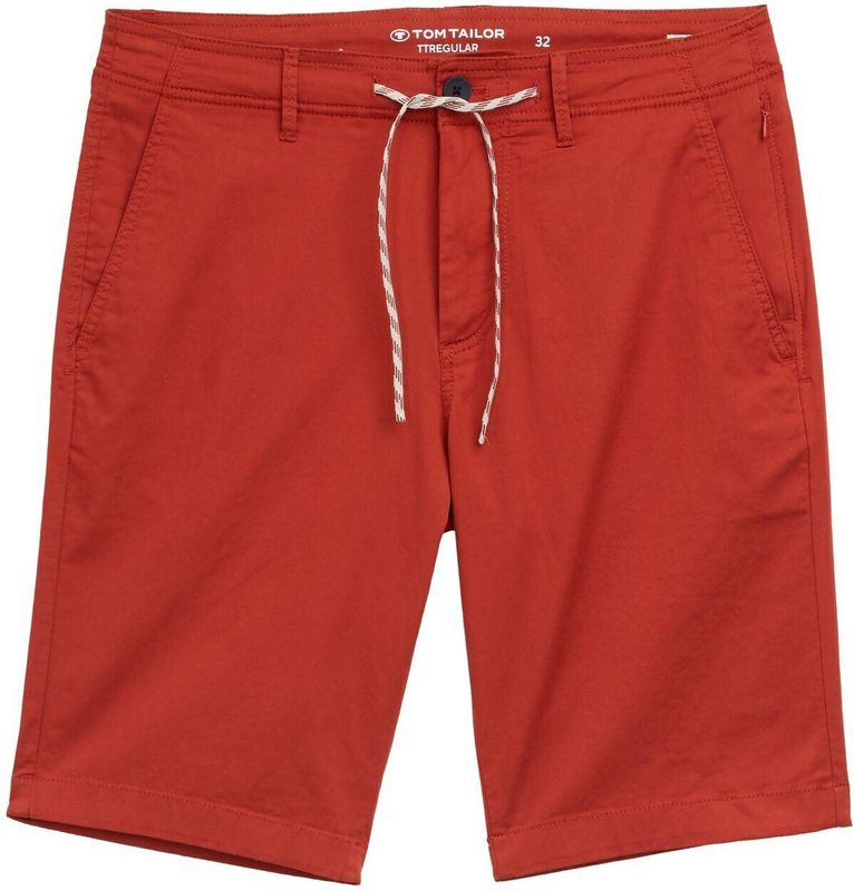 TOM TAILOR Bermuda shorts voor heren, 13722 - Rooibos Oranje, 28