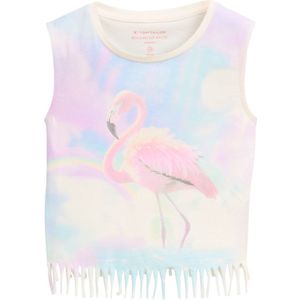 Top - Jersey - Ronde Hals - Mouwloos - Motiefprint