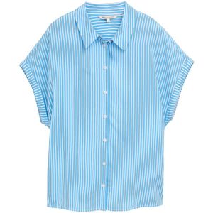 TOM TAILOR - Damesblouse - Blauwe Witte Strepen - Katoen