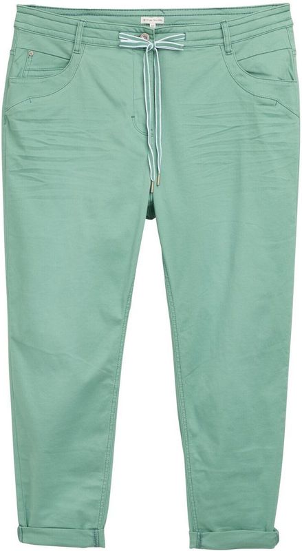 Tom Tailor - Slim Gesneden Broek - Plus Size - Vrouwen - Zacht en Duurzaam Katoen