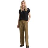 TOM TAILOR - TTLEA - Wide Leg Broek - Nutria Olive - 38W / 30L