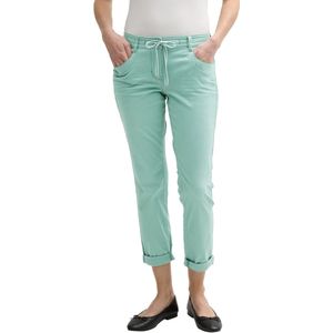 TOM TAILOR 1008375 Jersey loose fit broek dames,14482 - Deep Black,34W / 32L