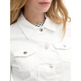 Basic - Jeansjack - Blauw - Katoen - Regular Fit - Lange Mouwen