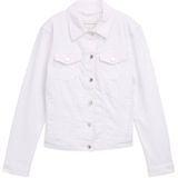 Basic - Jeansjack - Blauw - Katoen - Regular Fit - Lange Mouwen