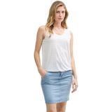 Tom Tailor - Top Fabric Mix - Ajour Mouwloos T-shirt