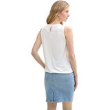 Tom Tailor - Top Fabric Mix - Ajour Mouwloos T-shirt