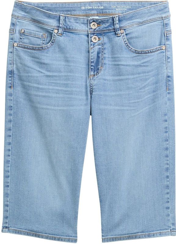 TOM TAILOR - 1046597 - Bermuda - Clean Light Stone Blue - Denim