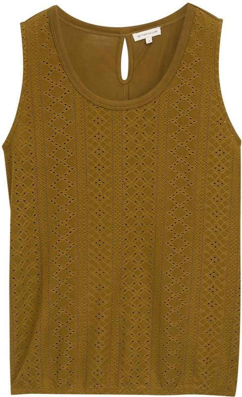 TOM TAILOR Damestop, 15664 - Nutria Olive, XL