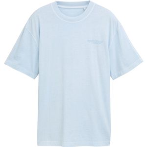 Tom Tailor - T-shirt - Lichtblauw - 100% Katoen