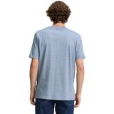 Tom Tailor - T-shirt - Mystical Blue - Heren - Korte Mouwen