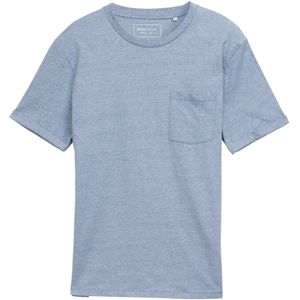 Tom Tailor - T-shirt - Mystical Blue - Heren - Korte Mouwen