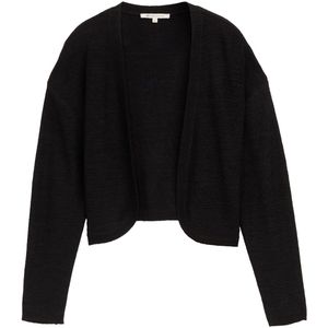 Tom Tailor Denim - Cardigan - Deep Black - Breisel - Lange Mouwen