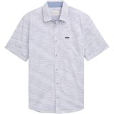 Tom Tailor - Overhemd - Blauw - 100% Katoen