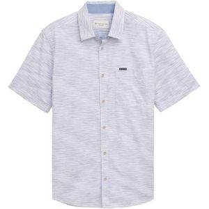 Tom Tailor - Overhemd - Blauw - 100% Katoen