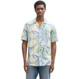 TOM TAILOR - 38022 - Overhemd - Kleurrijke Big Tropical Print