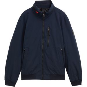 Tom Tailor - Herenjas - Blauw - 100% Polyester - Casual Stijl