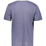 TOM TAILOR - T-shirt - Crest Blue Multi Structure