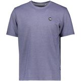 TOM TAILOR - T-shirt - Crest Blue Multi Structure