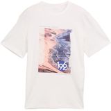 Shirt - Jersey - T-shirt - Normale Pasvorm - Kwartmouw - Motiefprint