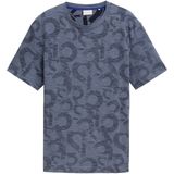 T-shirt - Patroon - Katoen - Inside-Out Print