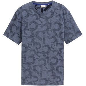 T-shirt - Patroon - Katoen - Inside-Out Print