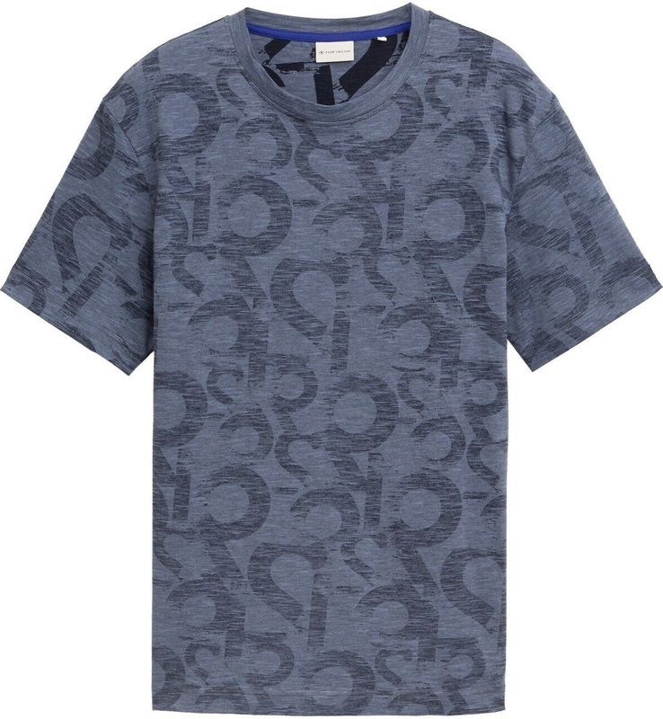 T-shirt - Patroon - Katoen - Inside-Out Print