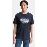 Tom Tailor - T-shirt - Korte Mouwen - Effen - Casual Look