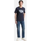 Tom Tailor - T-shirt - Korte Mouwen - Effen - Casual Look