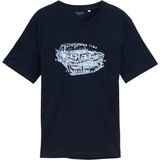 Tom Tailor - T-shirt - Korte Mouwen - Effen - Casual Look