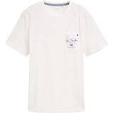 Tom Tailor - T-Shirt - Effen - Korte Mouwen - Ronde Hals