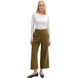 Culottes - Golden Oliv Green - Recht - Normale Taillehoogte