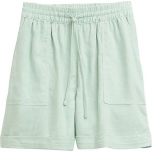 Harembroeken - Effen - Viscose - Kort/Mini - Loosefit - High Waist