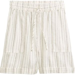 Relaxed Model - Chino Broek - Lichtgrijs - Linnen