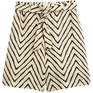 Tom Tailor - Korte Damesbroek - Effen - Mix van Linnen en Viscose