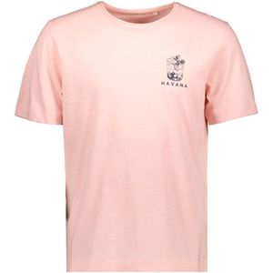 Tom Tailor - T-shirt - Heren - Rose - Katoen