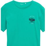 Tom Tailor - Casual T-shirt - Zwart - 100% Katoen