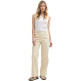 TOM TAILOR - LEA - Broek - Beige - Regular Fit - Mid Waist