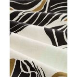 Tom Tailor - Culotte Fit - Broek - Beige - Linnen/Viscose