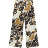 Tom Tailor - Culotte Fit - Broek - Beige - Linnen/Viscose