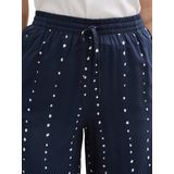 Pantalons - Gestreept - Viscose - High Waist - Wide Leg